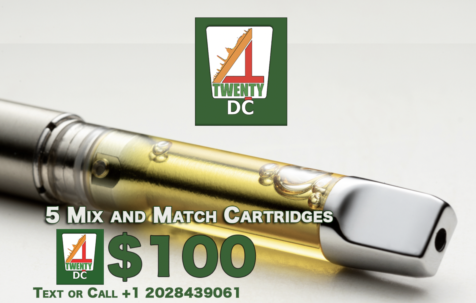 $100 5 Mix and Match Cartridges for $100